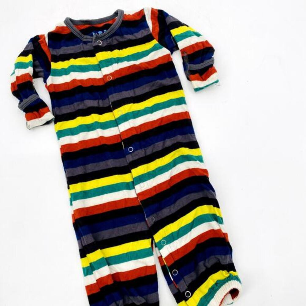 Kickee pants Striped Romper‎